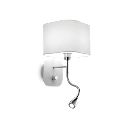 [8021696124162] Lampada da parete comodino cm 18 x 21 x 40 h