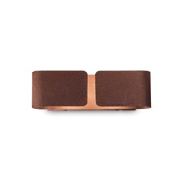 [8021696187365] Lampada da parete corten L 440 x H 125 x P 110 mm