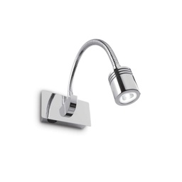 [8021696031460] Lampada da parete cromo L 115 x H 65 x P 325 mm