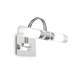 [8021696008851] Lampada da parete cromo L 230 x H 165 x P 185 mm