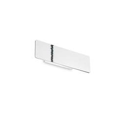 [8021696282145] Lampada da parete cromo L 290 x H 90 x P 50 mm