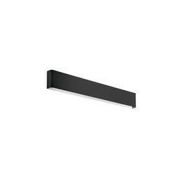 [8021696307022] Lampada da parete nero D 610 x H 90 x P 35 mm