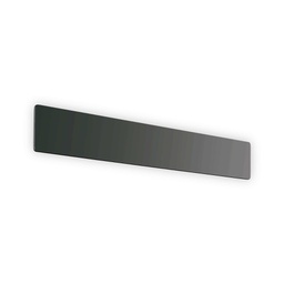 [8021696179322] Lampada da parete nero L 530 x H 75 x P 50 mm