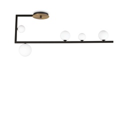 [8021696273631] Lampada da soffitto BIRDS L1150xH500xP200mm
