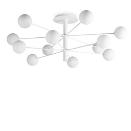 [8021696285252] Lampada da soffitto Cosmopolitan D1450xH535mm Bianco