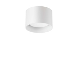 [8021696277417] Lampada da soffitto bianco D 100 x H 65 mm