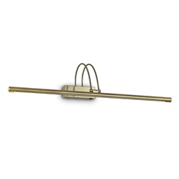[8021696121147] Lampada parete BOW AP D76 brunito L760xH180xP230mm