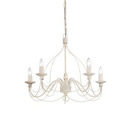 [8021696005881] Lampada sospensione CORTE SP5 bianco D640xH700-1050mm