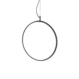 [8021696291345] Lampada sospensione Circus D44 nero - L445xH770-2520xP160mm