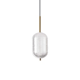 [8021696292090] Lampada sospensione Decor D150xH658-2410mm