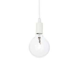 [8021696113302] Lampada sospensione Edison D125xH480-2230mm bianca