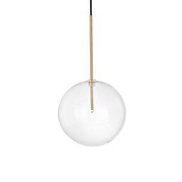 [8021696277394] Lampada sospensione Equinoxe D25 Ottone 250x740-2490mm