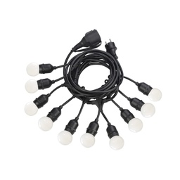 [8021696246796] Lampada sospensione FIESTA SP10 nero - L6050xH140xP40mm