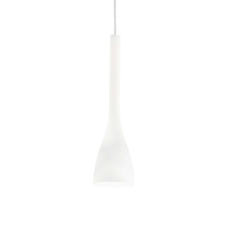 [8021696035697] Lampada sospensione FLUT SP1 bianca D105xH670-2420mm