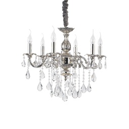 [8021696002408] Lampada sospensione IMPERO D600xH750-1500mm