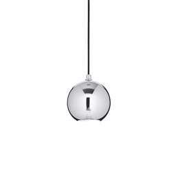 [8021696116457] Lampada sospensione MR JACK cromo D110xH385-2135mm