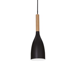 [8021696110752] Lampada sospensione Manhattan nera D110xH595-2345mm