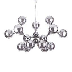 [8021696200491] Lampada sospensione NODI SP15 cromo D1050xH830-2400mm