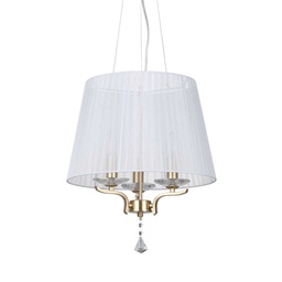 [8021696197715] Lampada sospensione Pegaso Ottone D400xH700-2450mm