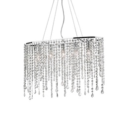 [8021696008363] Lampada sospensione RAIN SP5 - L665xH615-1450xP235mm