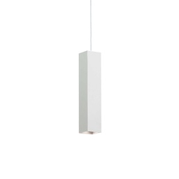 [8021696126906] Lampada sospensione SKY bianca L60xH550-2300xP60mm