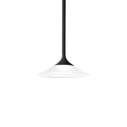[8021696256436] Lampada sospensione Tristan, nera, D180xH530-1870mm