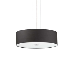 [8021696122243] Lampada sospensione Woody D500xH400-2150mm Nero