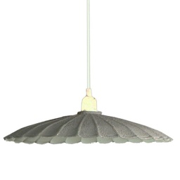 [V3714330000] Lampadario metallo vintage bianco/grigio con attacco cmø25