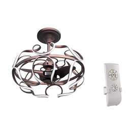 [GIC779893] Lampadario moderno con ventilatore a led e telecomando cm 86