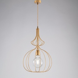 [19980078] Lampadario moderno oro urban industrial cm 35