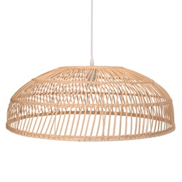 [V3725700000] Lampadario rattan naturale con attacco cm ø60