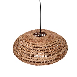 [V3725710000] Lampadario rattan naturale con attacco cm ø60h29