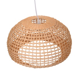 [V3725720000] Lampadario rattan naturale con attaccocm ø50h30
