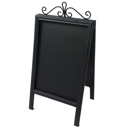 [V0222710000] Lavagna metallo doppia rettangolare cm17x19,5h31