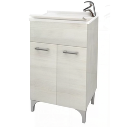 [1958301] Lavatoio 2 ante da cm 50x50 colore rovere bianco 