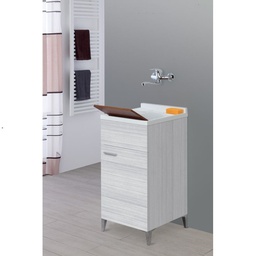 [BR799095] Lavatoio un anta Grigio 45x50x h83 cm