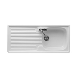 [DFLEX-185-C183] Lavello da incasso in ceramica 100x45 cm