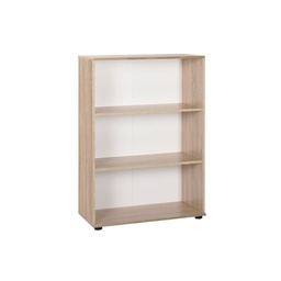 [EFFEZ84853] Libreria da ufficio a 3 ripiani colore sonoma cm 72x34xh.109 EFFEZ