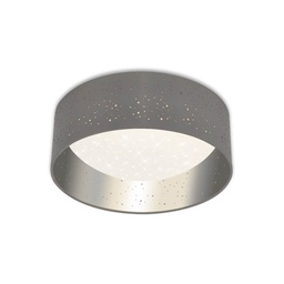 [20007511] Luce a soffitto a LED Stea Scello, Ø 32 cm, 12 W, grigio-silver