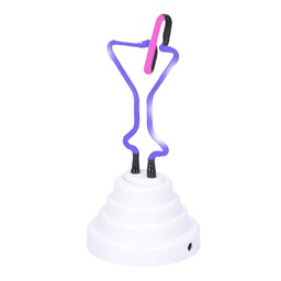 [V8526130000] Luce bicchiere martini neon cmø10h19