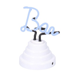 [V8526190000] Luce scritta bar neon azzurro cm 10x12