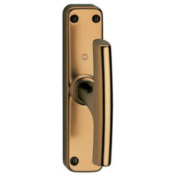 [027087] Maniglia per finestra in lega di bronzo anodizzato con cremagliera Ghidini Pietro Bosco BL 4.0 e perni di alta qualità.