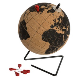 [20037113] Mappamondo con puntine Ø15 cm