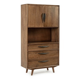 [B0746839] Mobile 2 ante 3 cassetti Sherman vintage cm96 x 40 x 180 h