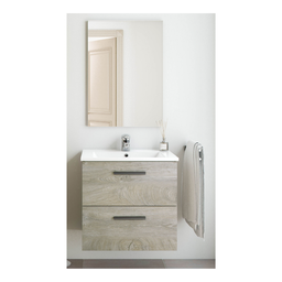 [CAP25392] Mobile Bagno 2 Cassetti Cm.60 Kit
