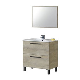 [DFLEX-142-FAT21-RA080] Mobile Bagno Athena/Albert 2 Cassetti (Da Montare)