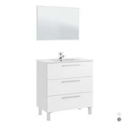 [DFLEX-142-FAT20-BD080] Mobile Bagno Athena/Albert 3 Cassetti (Da Montare)