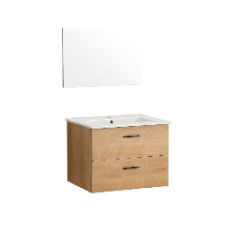 [EFFEZ92569] Mobile bagno sospeso Lario rovere 80x46 EFFEZ