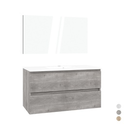[DFLEX-142-DCN-RB080] Mobile bagno sospeso rovere beige 80x43x56 cm