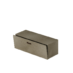 [AZ26229] Mobile base da soggiorno con anta a ribalta colore Argilla H39x120x45cm